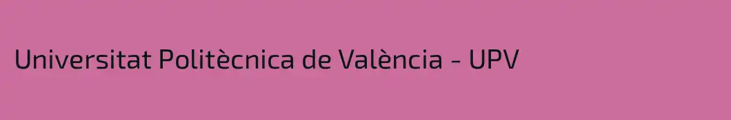Universitat Politècnica de València - UPV